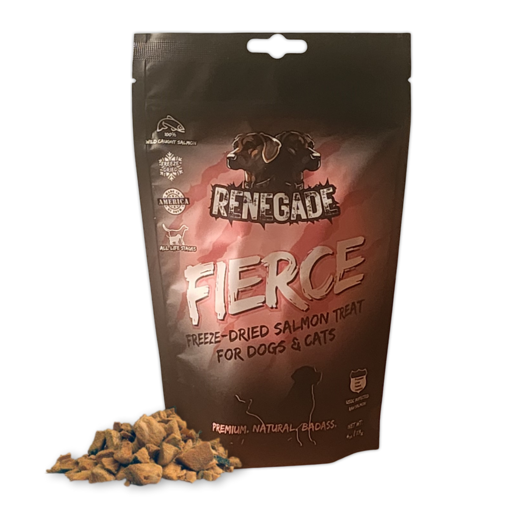 RENEGADE Fierce Freeze-Dried Salmon (4oz)