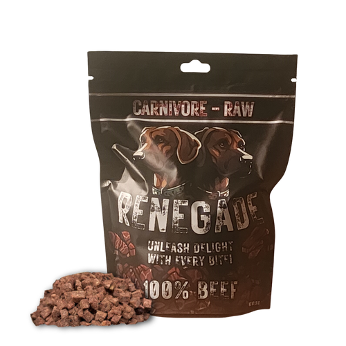 RENEGADE Carnivore Raw - Freeze-Dried Beef (5oz)