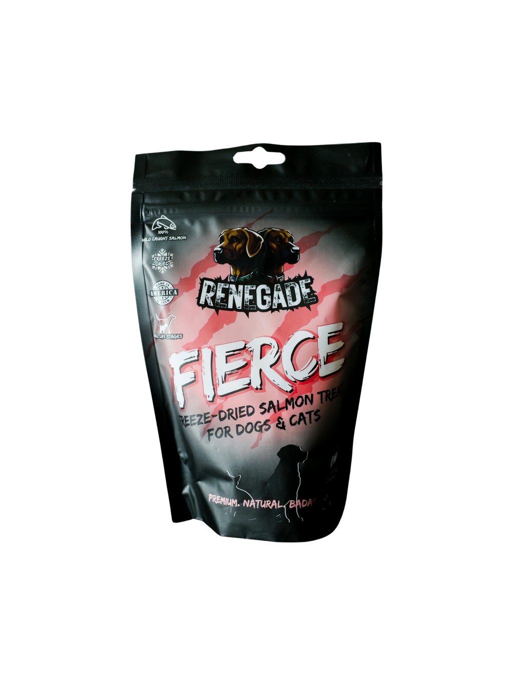 RENEGADE Fierce Freeze-Dried Salmon (4oz)